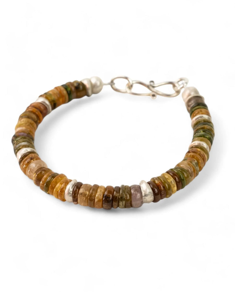 Silver Tourmaline Bracelet (Amber) Bracelet Pruden and Smith