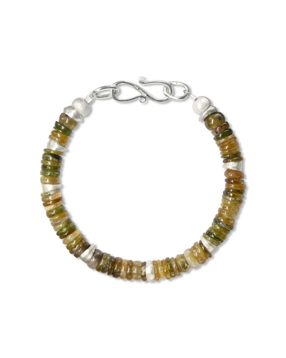 Silver Tourmaline Bracelet (Amber) Bracelet Pruden and Smith
