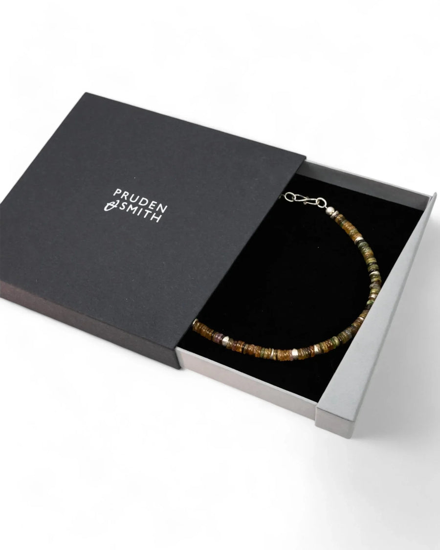 Silver Tourmaline Necklace (Amber) Necklace Pruden and Smith