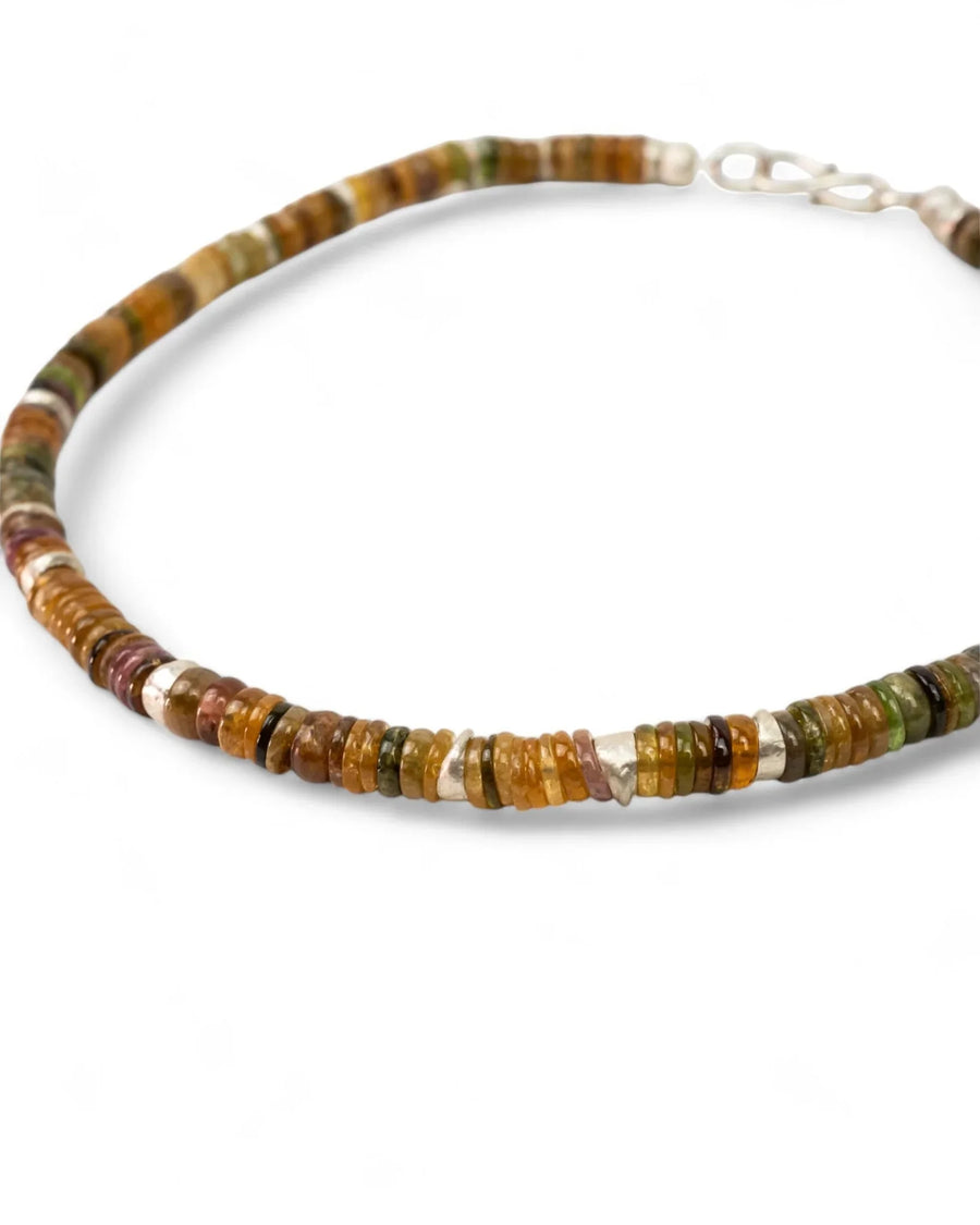 Silver Tourmaline Necklace (Amber) Necklace Pruden and Smith
