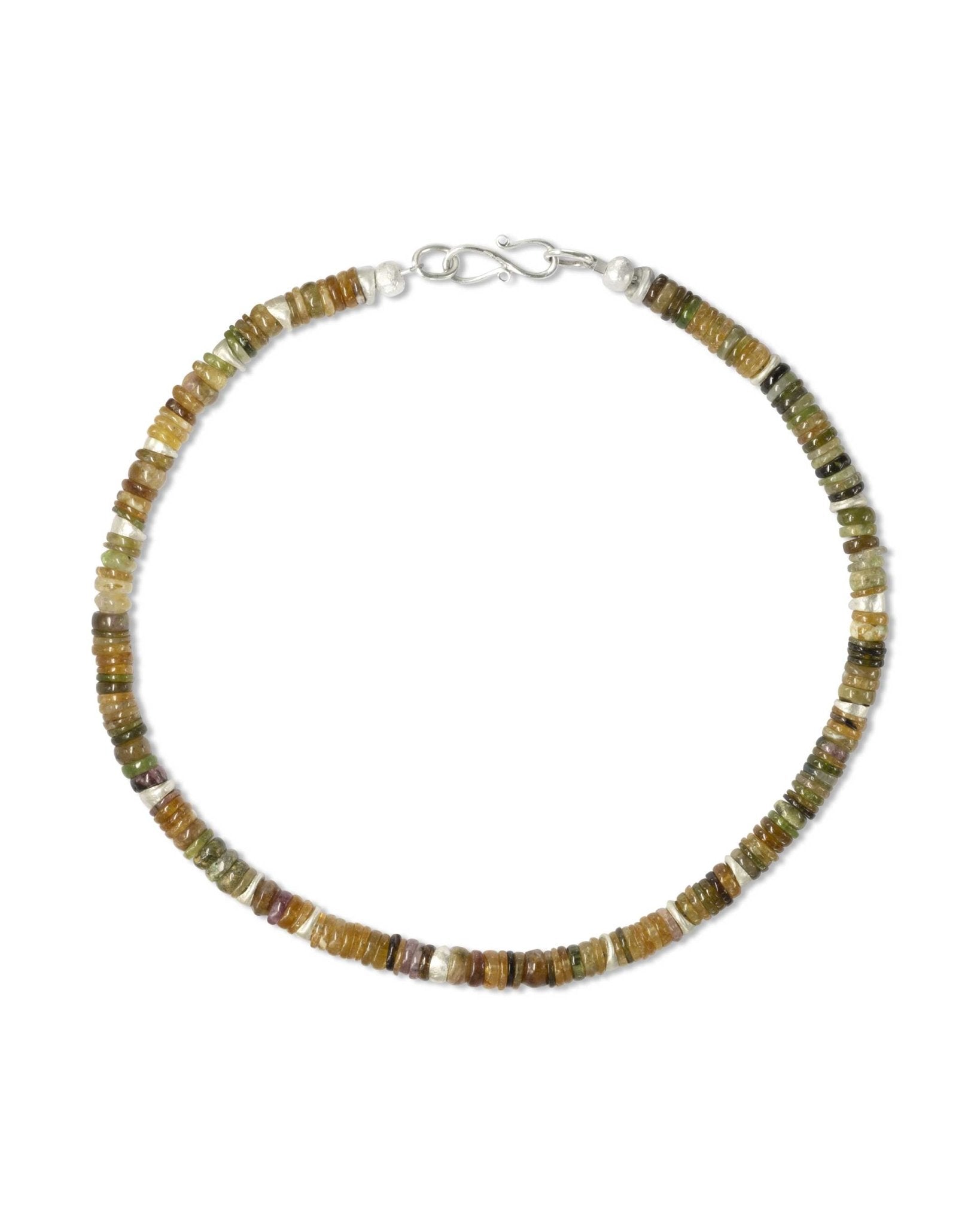 Silver Tourmaline Necklace (Amber) Necklace Pruden and Smith