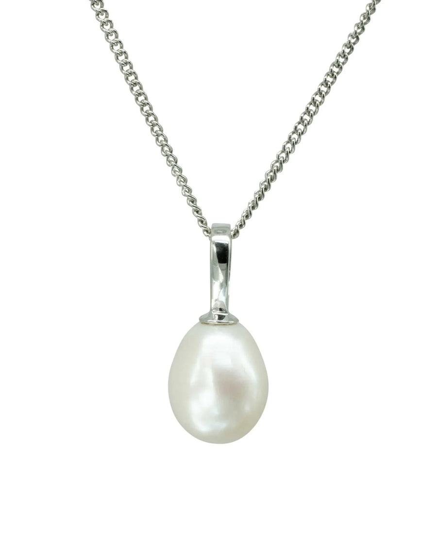 Simple Pearl Gold Pendant Pendant Pruden and Smith