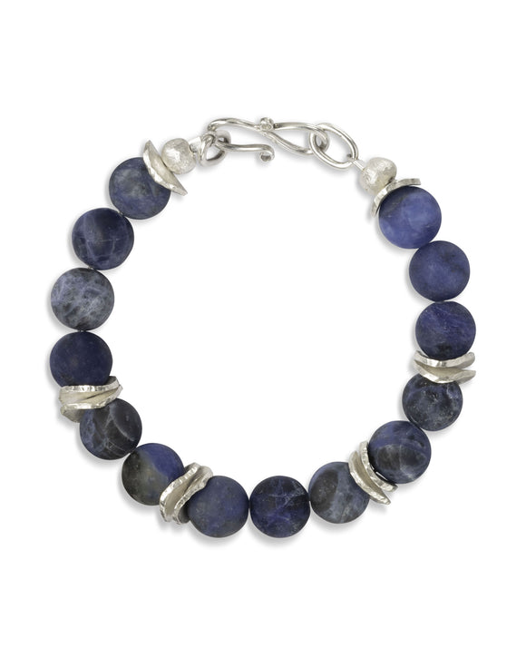 Denim Sodalite Bracelet Pruden and Smith