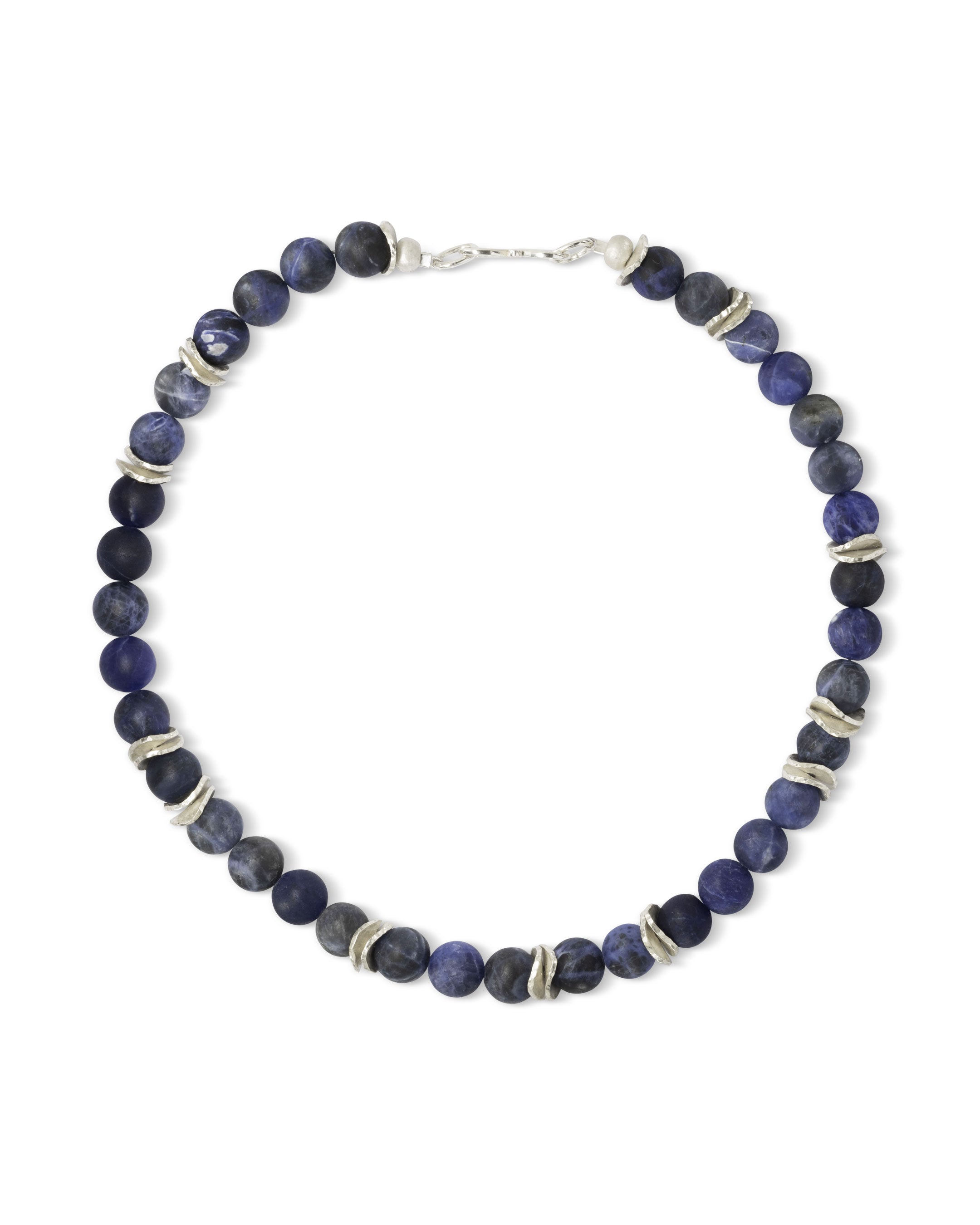 Denim Sodalite Necklace Pruden and Smith