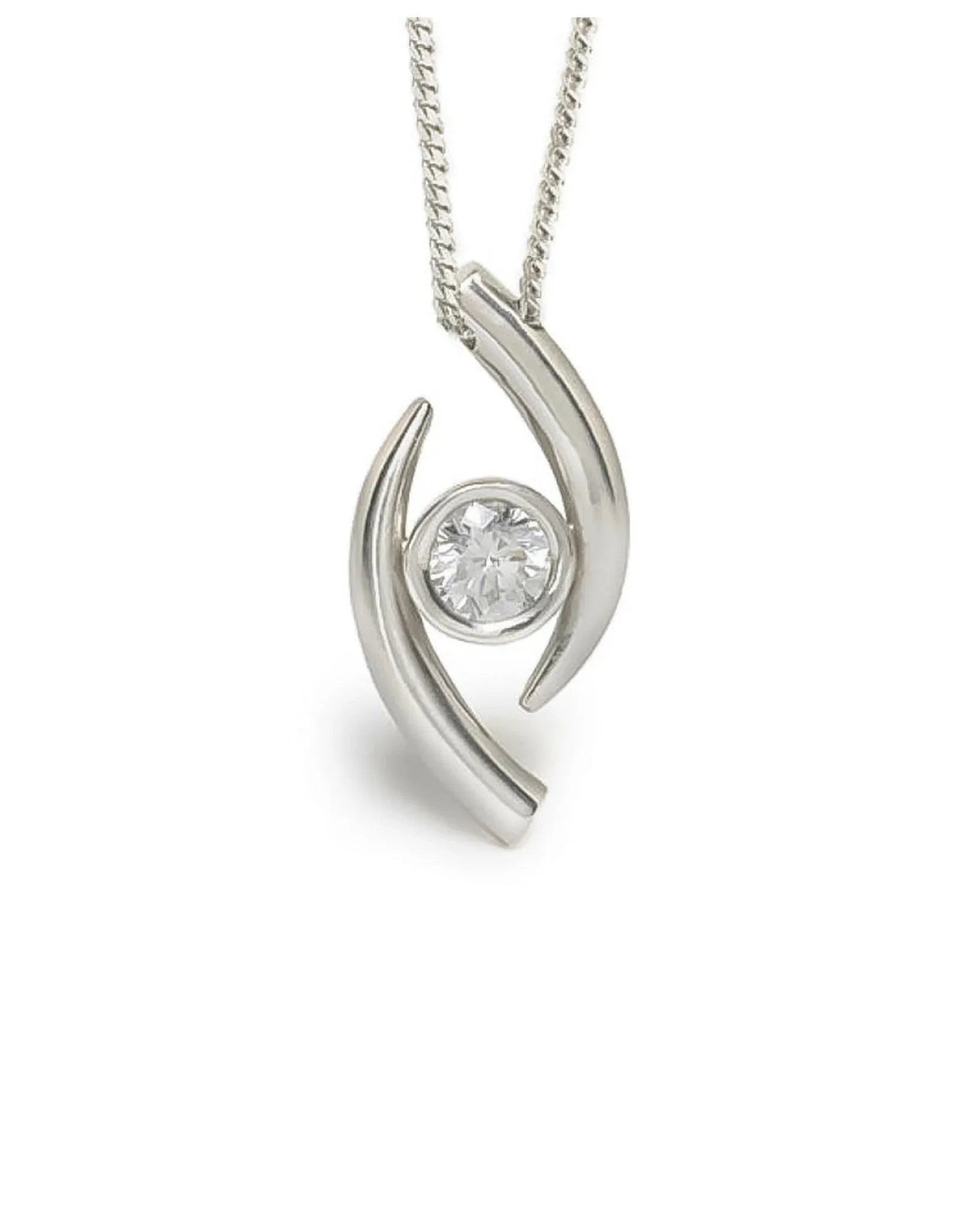 Spiky Diamond Pendant Pendant Pruden and Smith