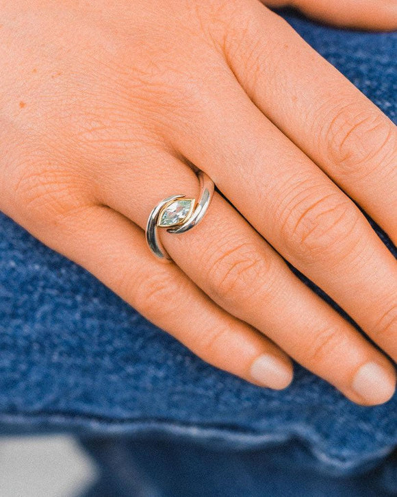 Spiky Gemstone Stacking Ring Set Ring Pruden and Smith