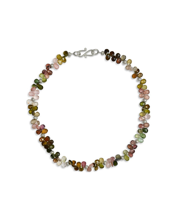 Teardrop Gemstone Necklace Necklace Pruden and Smith