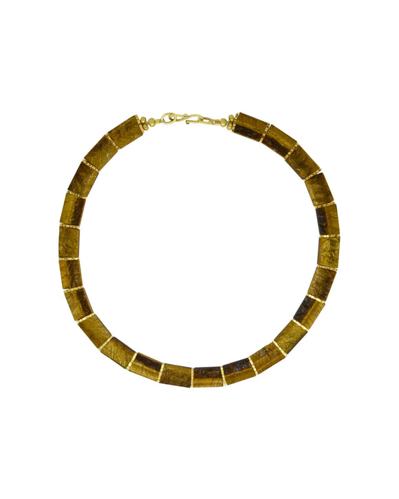 Tiger's Eye Collar Necklace Necklace Pruden and Smith