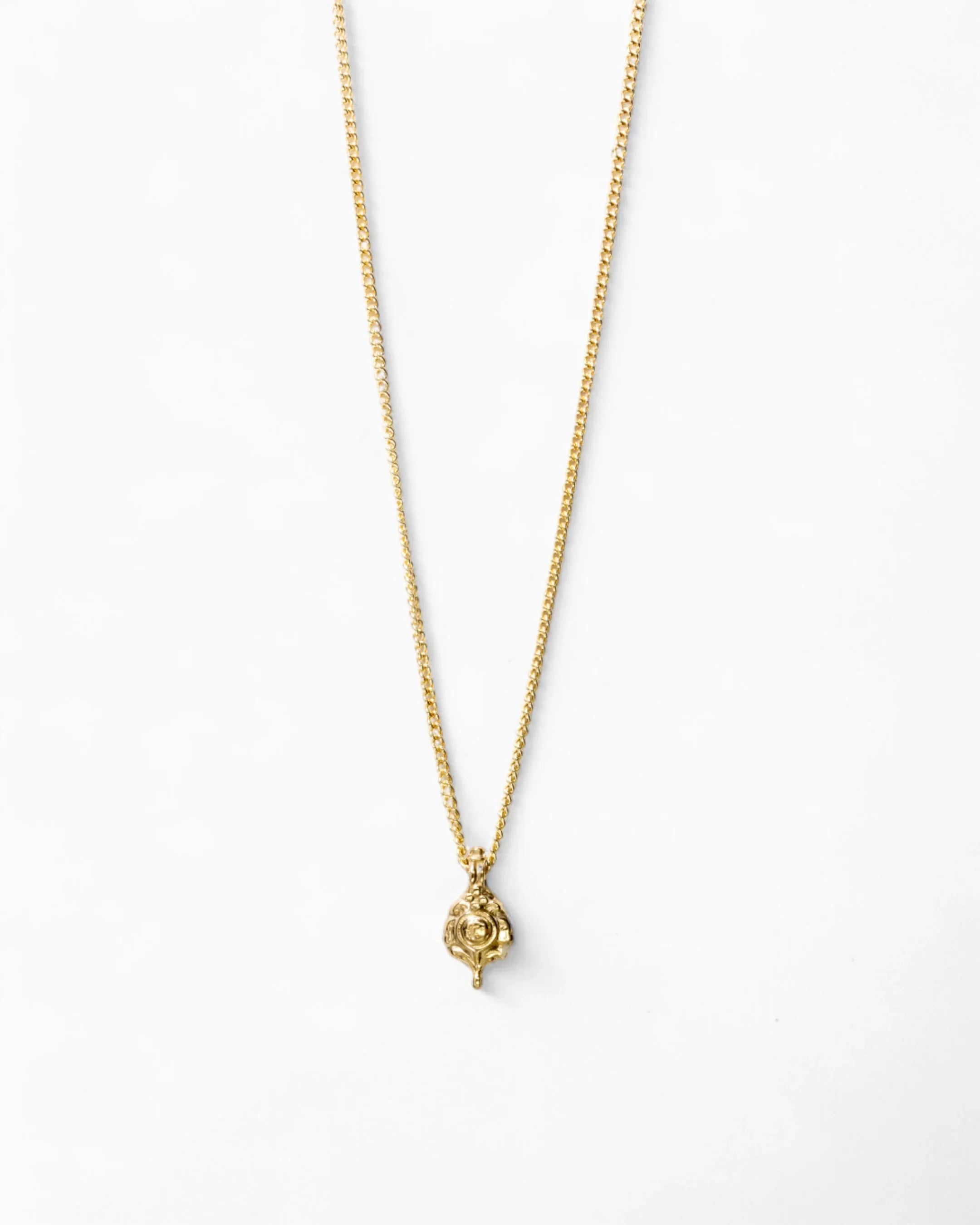 Tiny Gold Charm Pendant Pruden and Smith