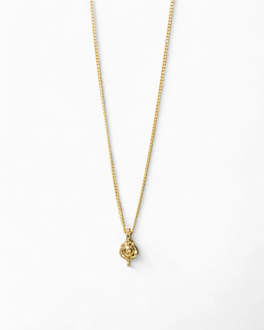 Tiny Gold Charm Pendant Pruden and Smith