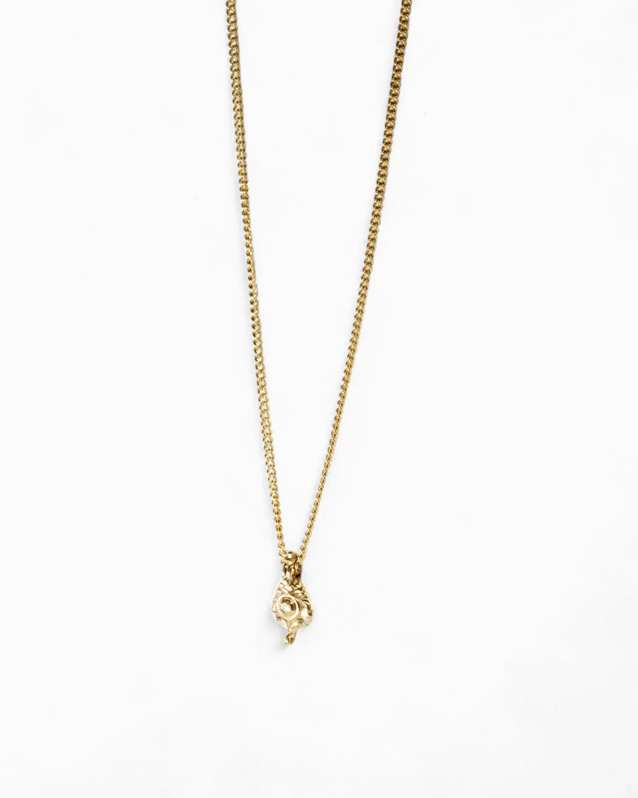 Tiny Gold Charm Pendant Pruden and Smith