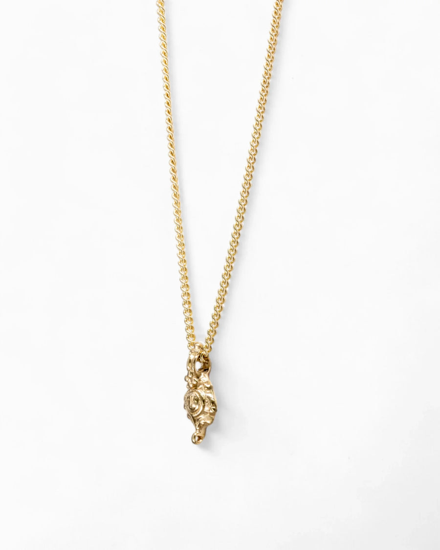 Tiny Gold Charm Pendant Pruden and Smith