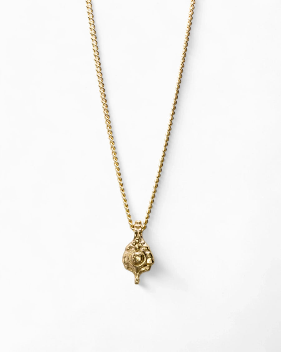 Tiny Gold Charm Pendant Pruden and Smith