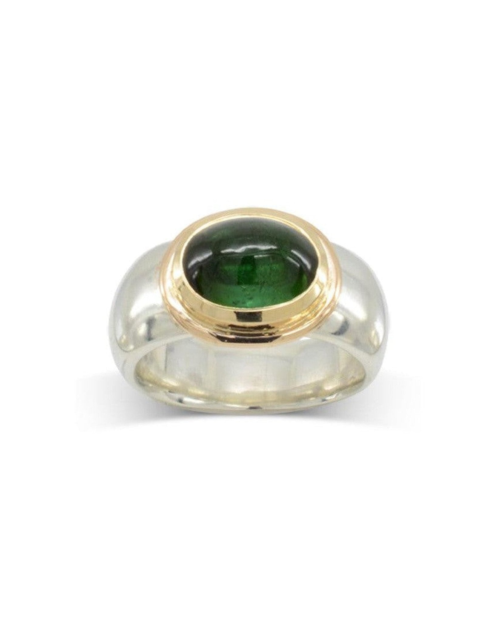 Tourmaline Cabochon Dress Ring Ring Pruden and Smith