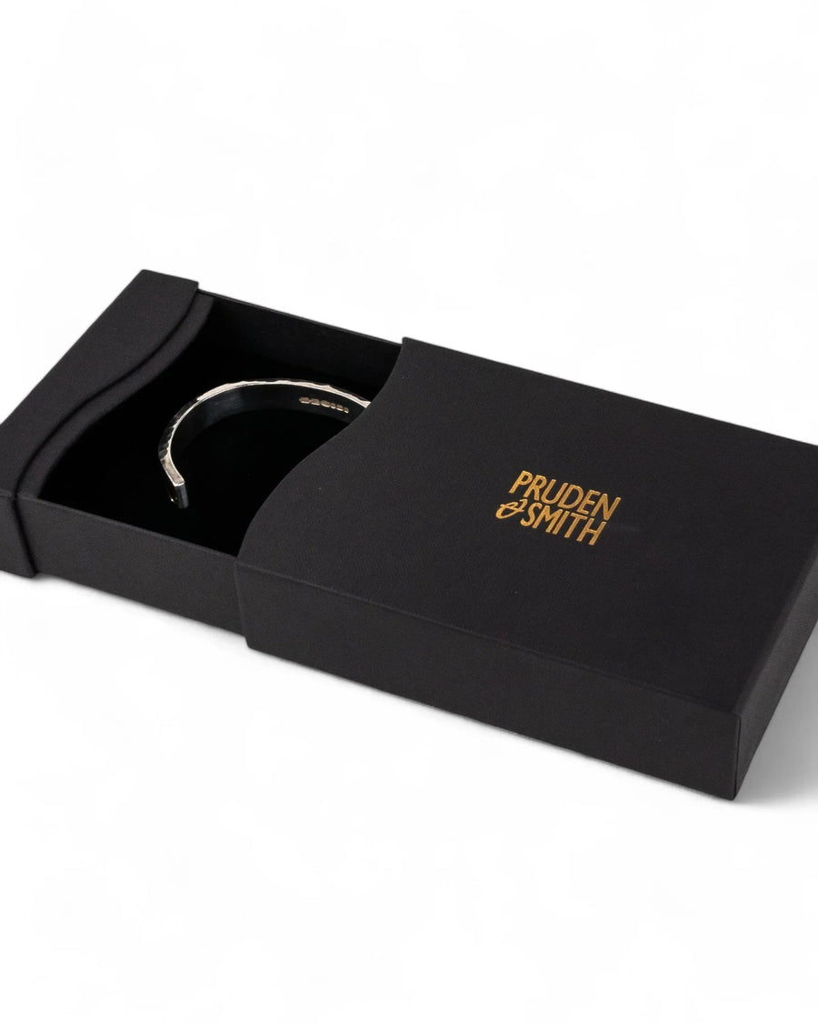 Trap Solid Gold Diamond Bangle Bangle Pruden and Smith