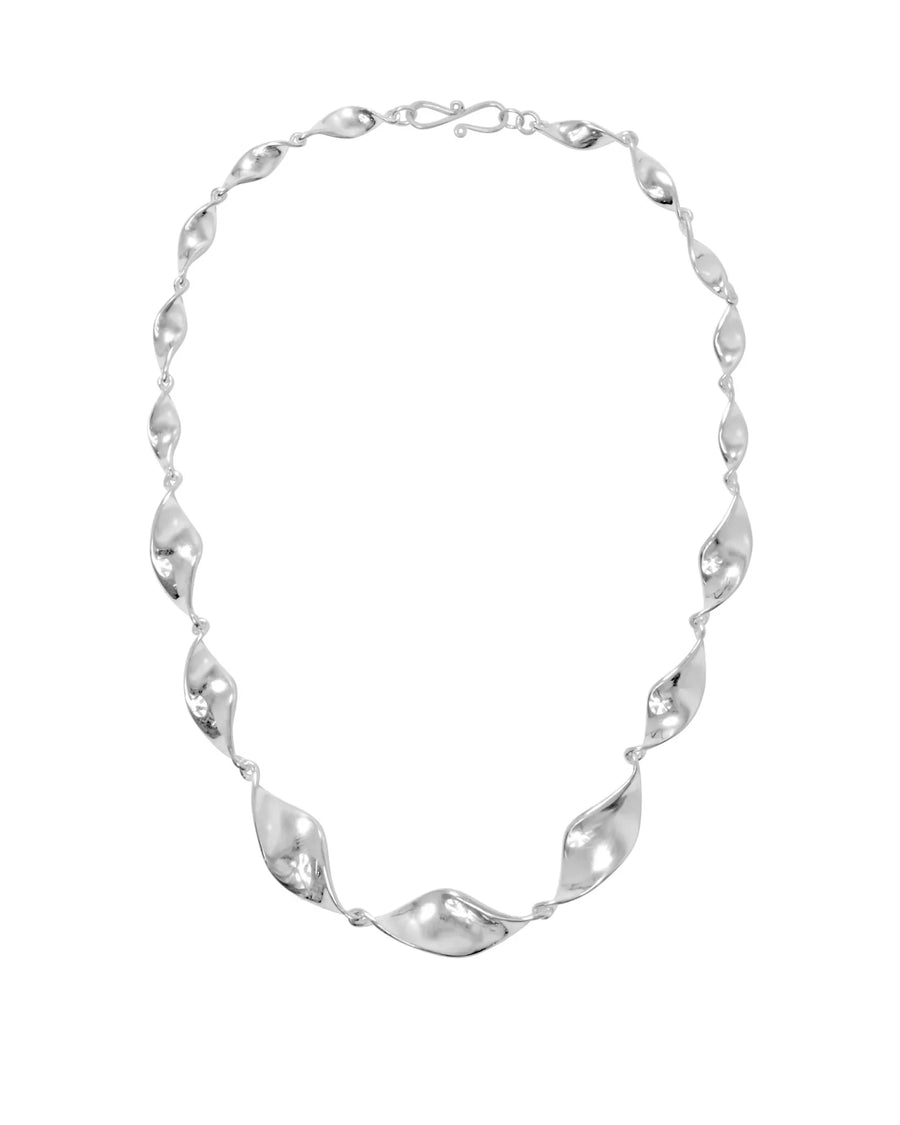 Twist Silver Necklace Necklace Pruden and Smith