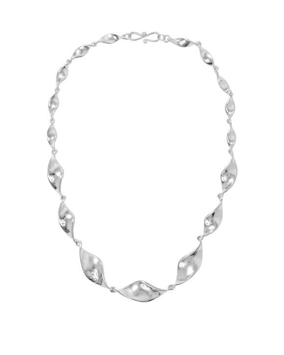 Twist Silver Necklace Necklace Pruden and Smith