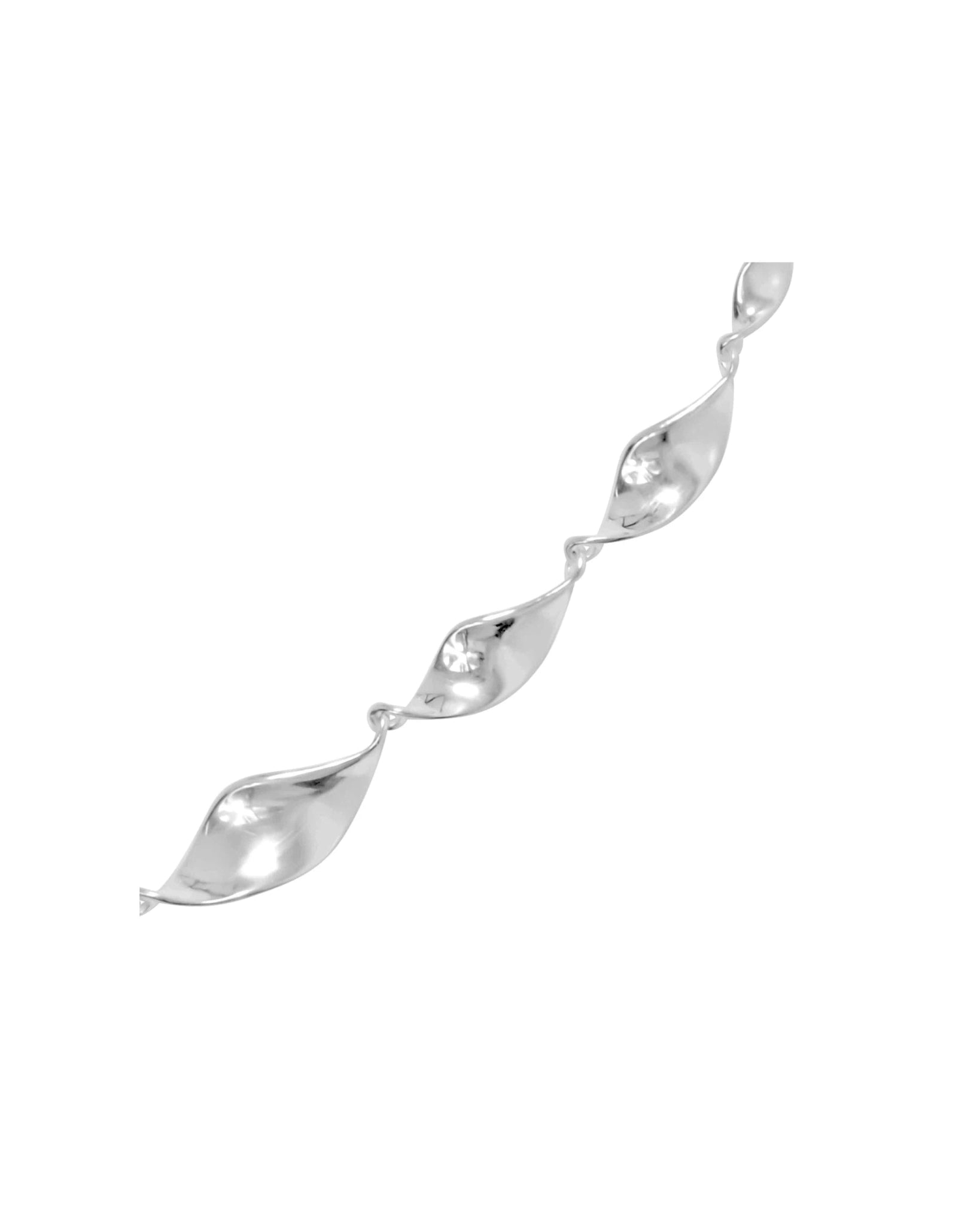 Twist Silver Necklace Necklace Pruden and Smith