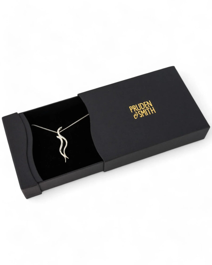 Two Strand Water Silver Pendant Pendant Pruden and Smith