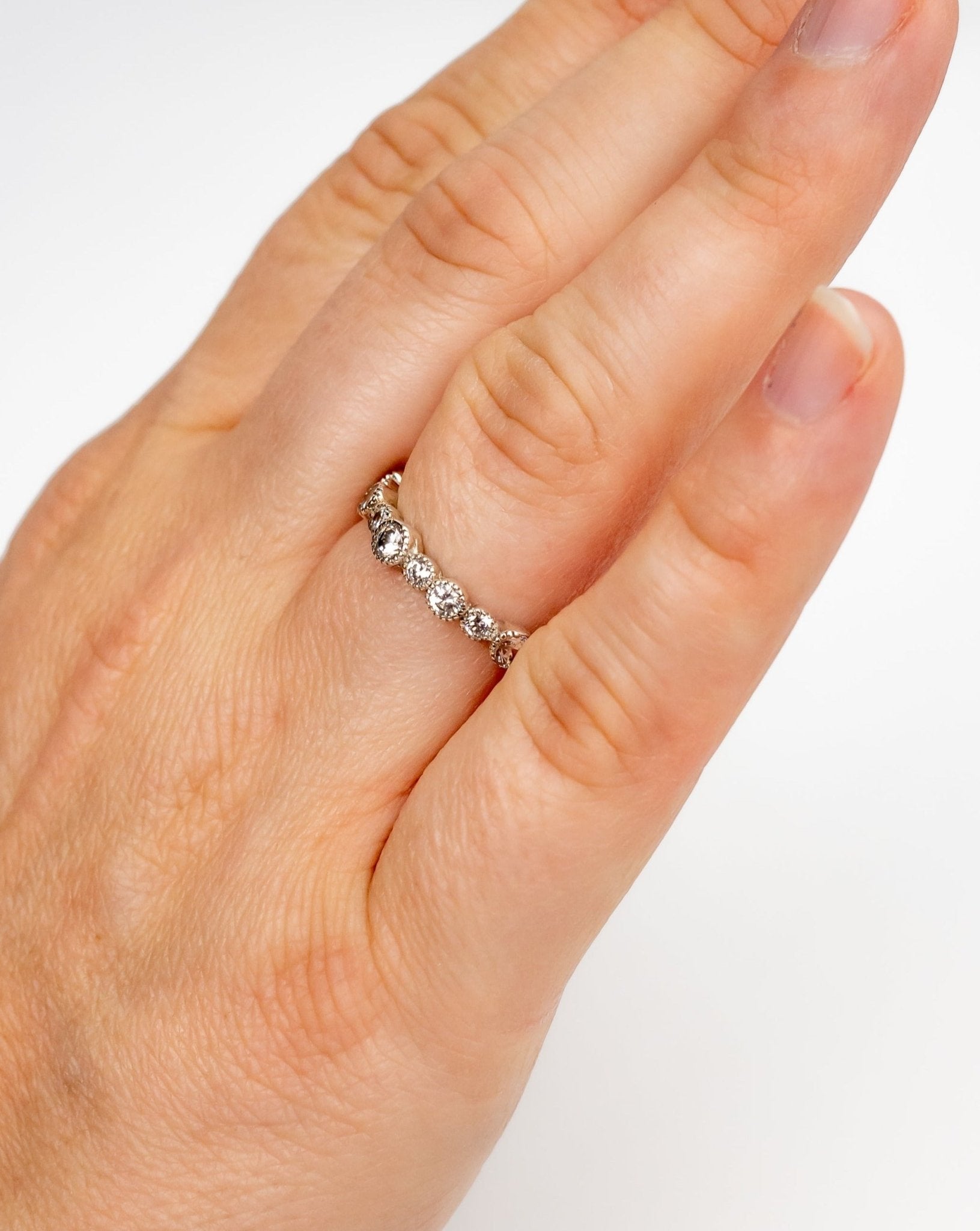 Vintage Eternity Ring Ring Pruden and Smith