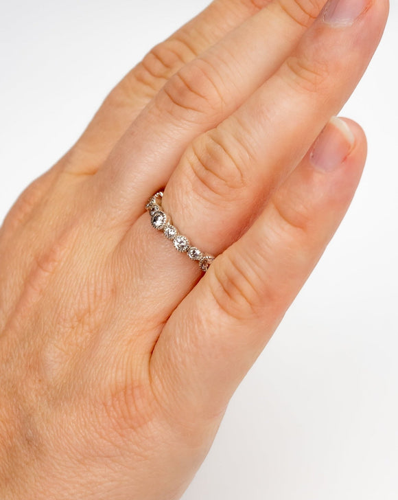 Vintage Eternity Ring Ring Pruden and Smith
