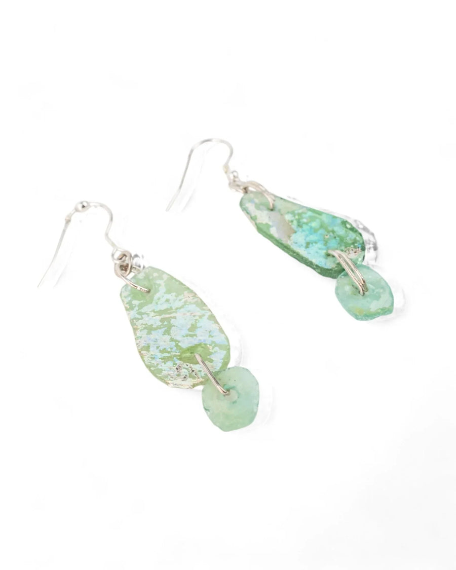 Vintage Glass Drop Earrings Earrings Pruden and Smith