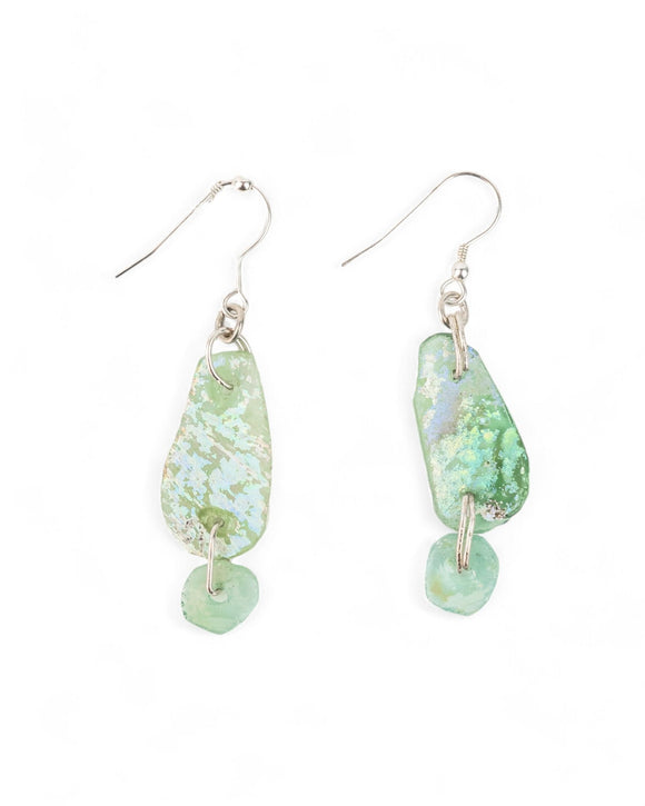 Vintage Glass Drop Earrings Earrings Pruden and Smith