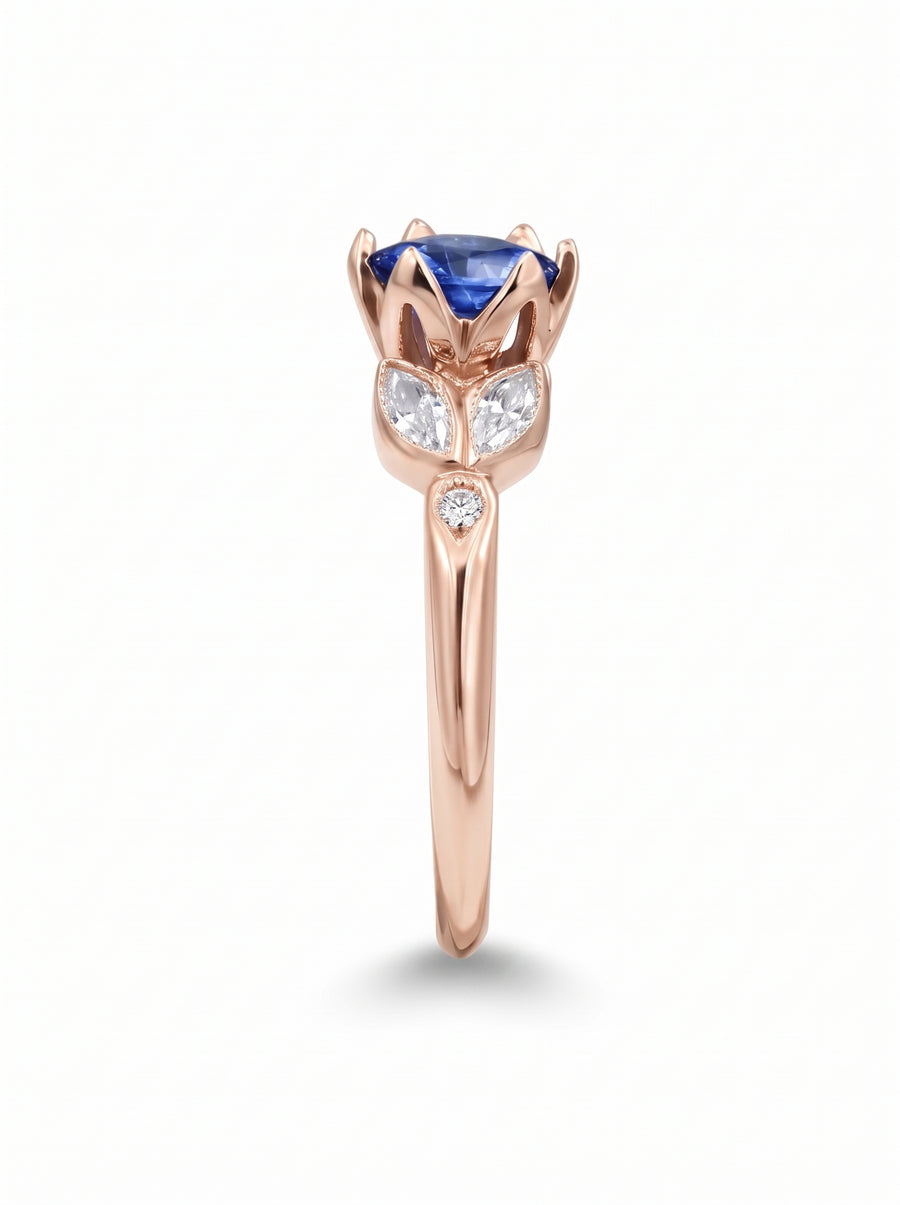 Vintage Sapphire Engagement Ring
