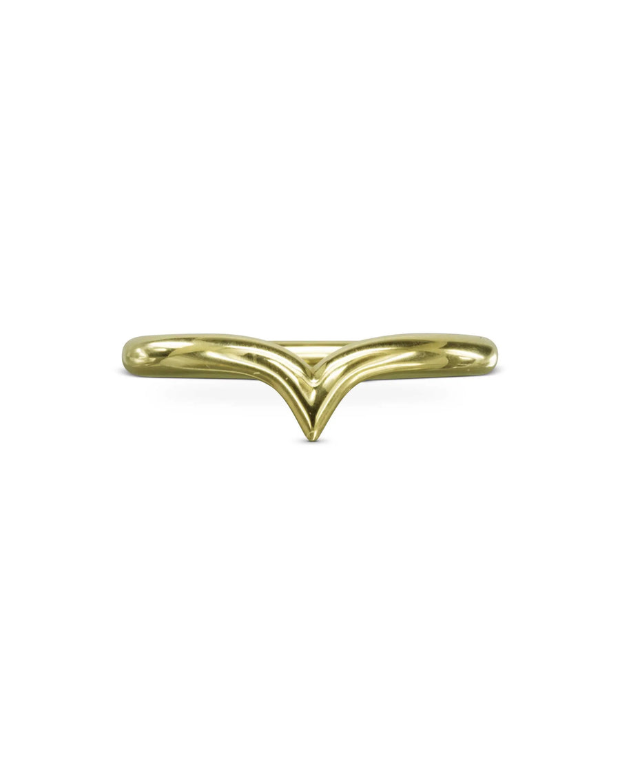 Women's Wishbone Shaped Wedding Ring Pruden and Smith