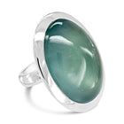 Silver and Aquamarine Ring Ring Pruden and Smith   
