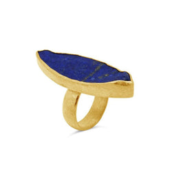 Lapis Lazuli Marquise Ring Ring Pruden and Smith   