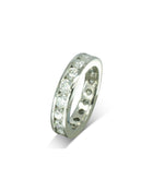 Channel Set Round Brilliant Diamond Full Eternity Ring (2ct) Ring Pruden and Smith Platinum  