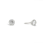 0.5ct Diamond and Platinum Earstuds by Pruden and Smith | 60000044-3.8mm-diamond-and-platinum-earstuds.jpg
