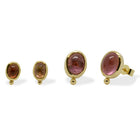 Pink Tourmaline Stud Earrings Earring Pruden and Smith   