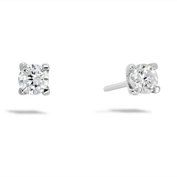 Four Claw Diamond Stud Earrings Earring Pruden and Smith   