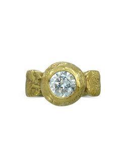 Nugget Diamond Gold Unusual Ring (1ct) Ring Pruden and Smith   