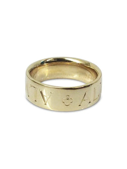 Engraved Letter Wedding Ring Ring Pruden and Smith   