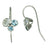 Aquamarine Diamond Trefoil Cluster Earrings by Pruden and Smith | Aquamarine-Diamond-Trefoil-Cluster-Earrings.jpg