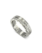 Baguette Diamond Eternity Ring Ring Pruden and Smith 1ct Platinum 