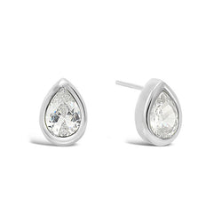 Amethyst Silver Stud Earrings Earring Pruden and Smith   