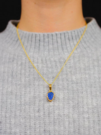 Lapis Lazuli Pendant (Tiny) Pendant Pruden and Smith   