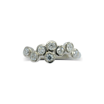 Water Bubbles Diamond Eternity Ring (Large) Ring Pruden and Smith   