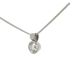 Simple Diamond Pendant by Pruden and Smith | Diamond-pendant-with-bail2.jpg