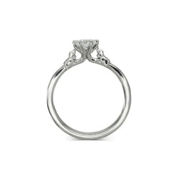 Elephant Motif Diamond Engagement Ring Ring Pruden and Smith   