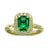Emerald Cluster Ring with Diamonds by Pruden and Smith | Emerald-Dagger-Claw-Cluster-ring2.jpg