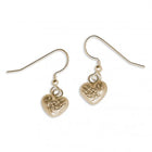 Gold Nugget Heart Earrings by Pruden and Smith | GoldNuggetHeartEarrings.jpg