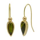 Gold Tourmaline Teardrop Earrings by Pruden and Smith | GoldTourmalineTeardropEarrings.jpg