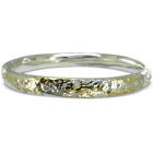 Hammered Gold and Silver Oval Bangle Bangle Pruden and Smith   