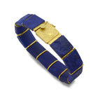 Lapis Lazuli Gold Plated Silver Bracelet Bracelet Pruden and Smith   