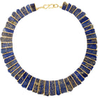 Lapis Lazuli Silver Gilt Necklace by Pruden and Smith | LapisLazuliSilverGiltNecklace.jpg